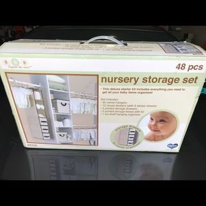 Delta 48 piece nursery organizer set